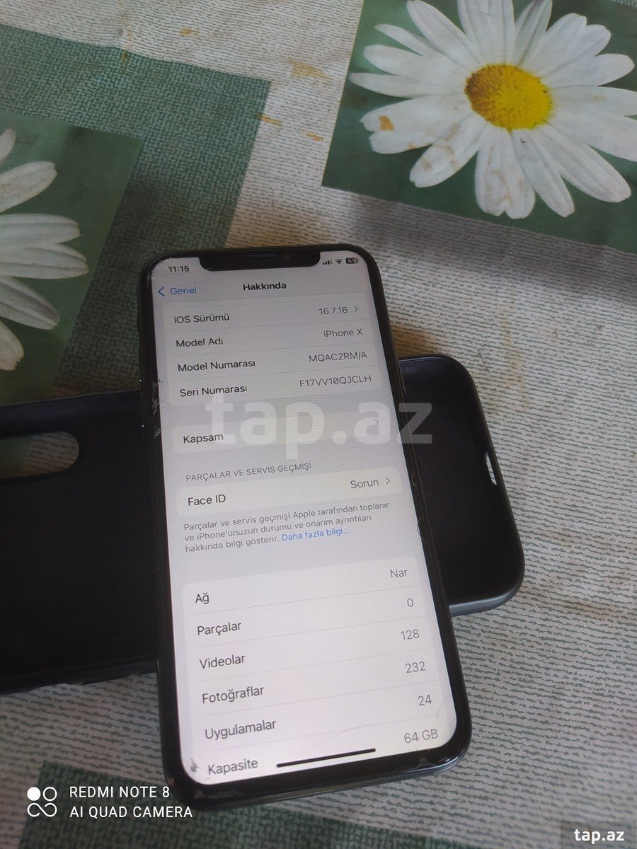 Apple iPhone X Silver 64GB/3GB (3)