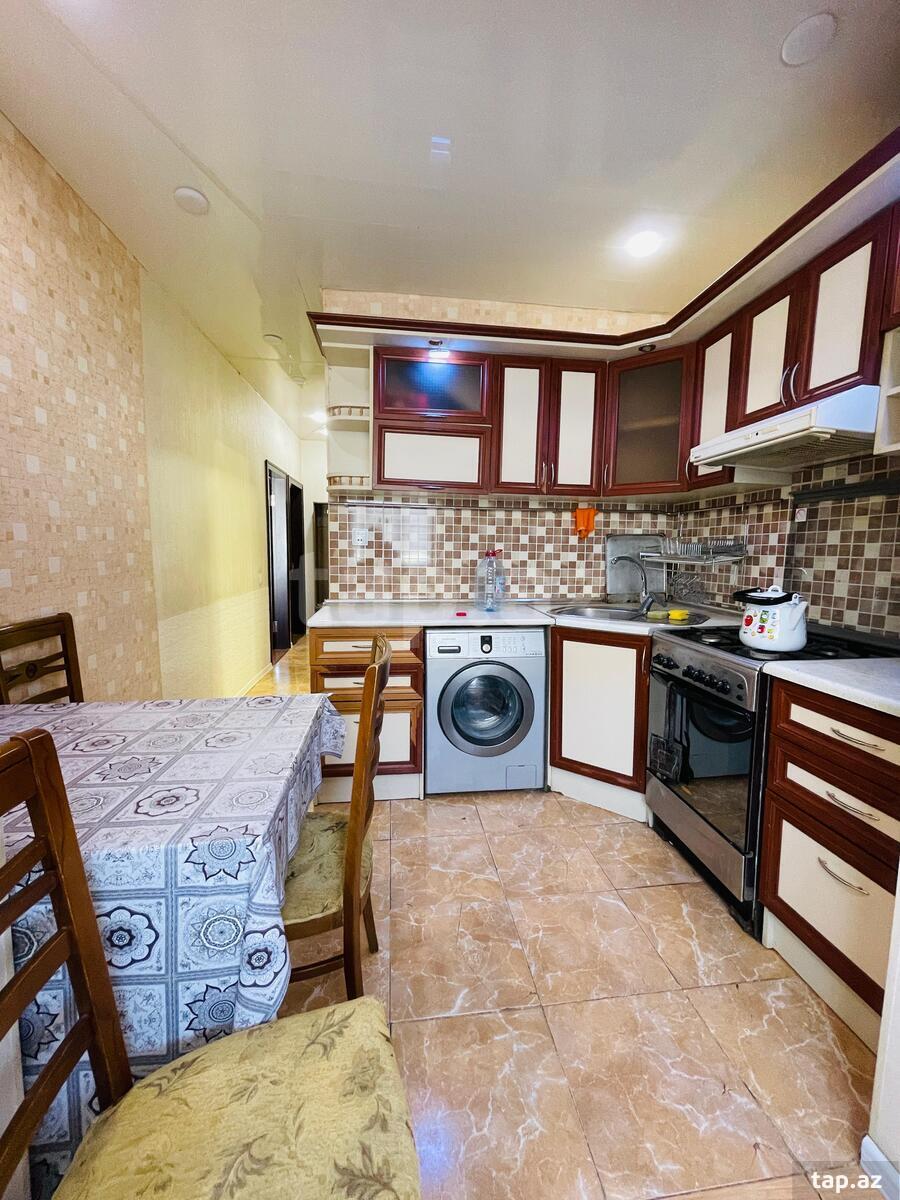 4-otaqlı mənzil kirayə verilir, Ə.Əhmədov küç., 110 m² (20)