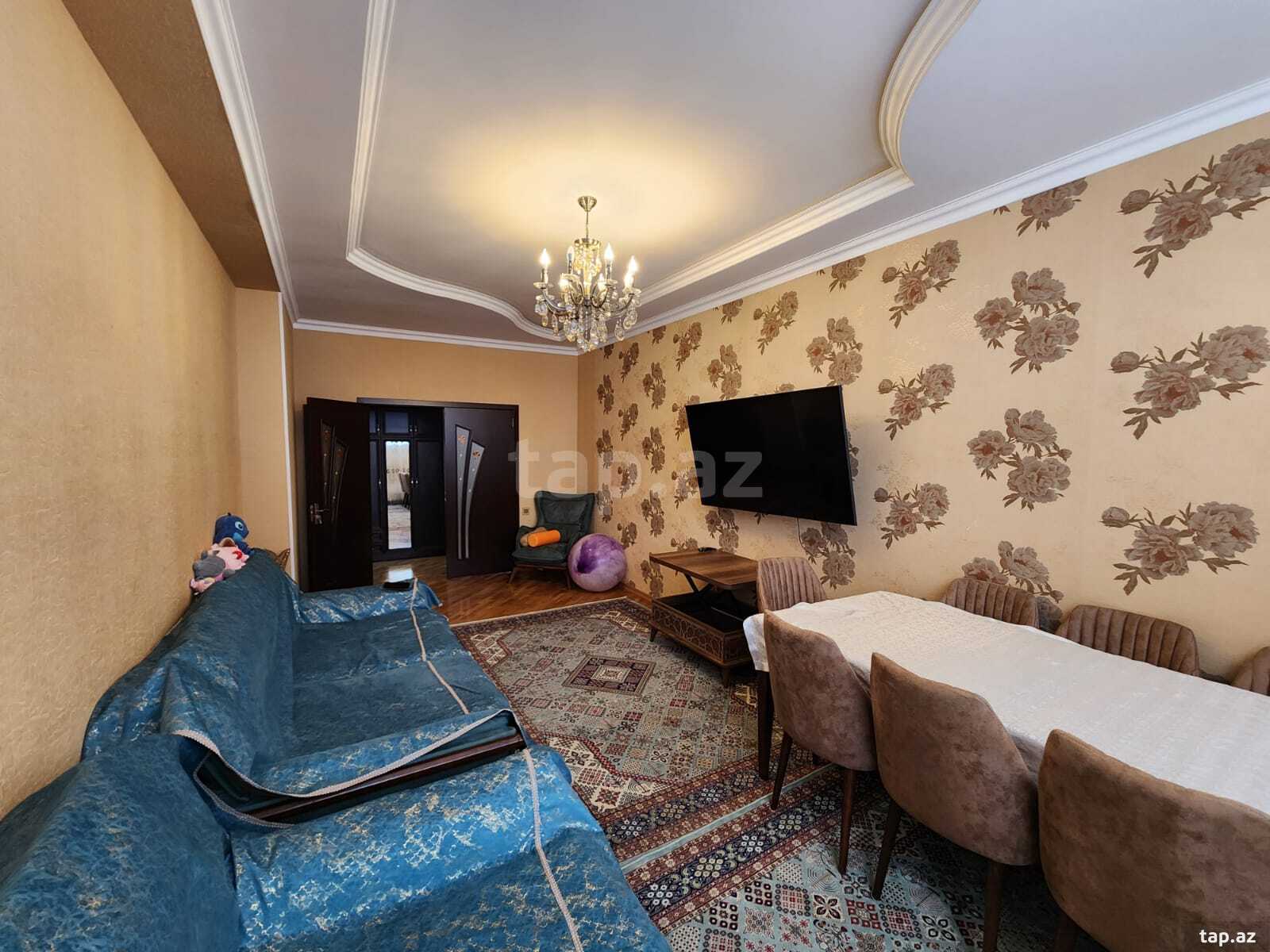 3-otaqlı yeni tikili, Yeni Bakı yaşayış kompleksi, bina 15, 90.25 m²