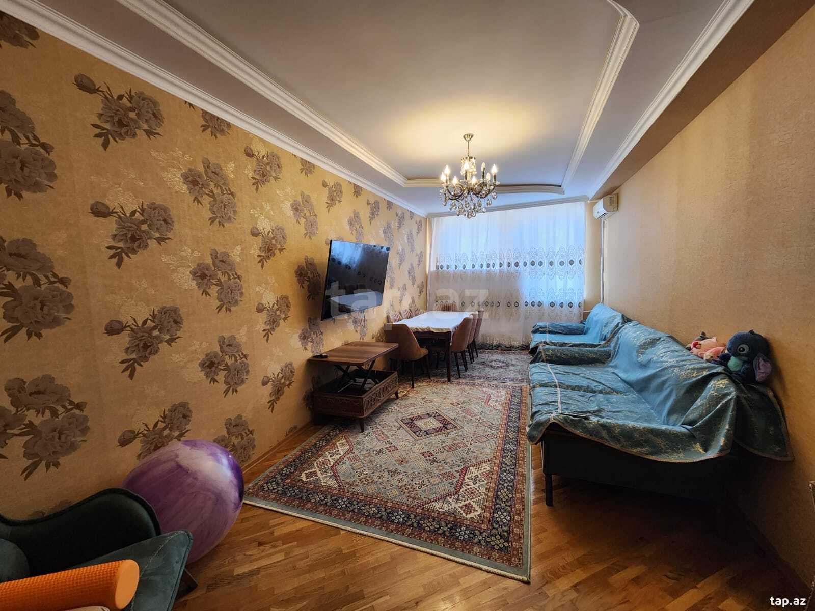 3-otaqlı yeni tikili, Yeni Bakı yaşayış kompleksi, bina 15, 90.25 m² (2)