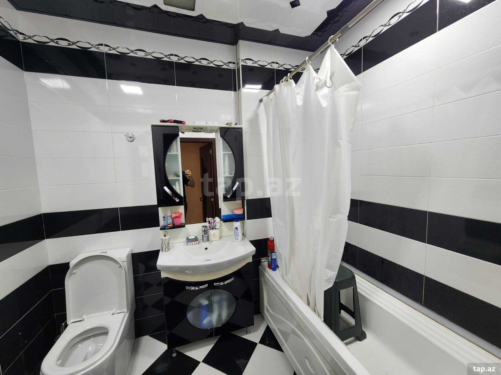 3-otaqlı yeni tikili, Yeni Bakı yaşayış kompleksi, bina 15, 90.25 m² (7)