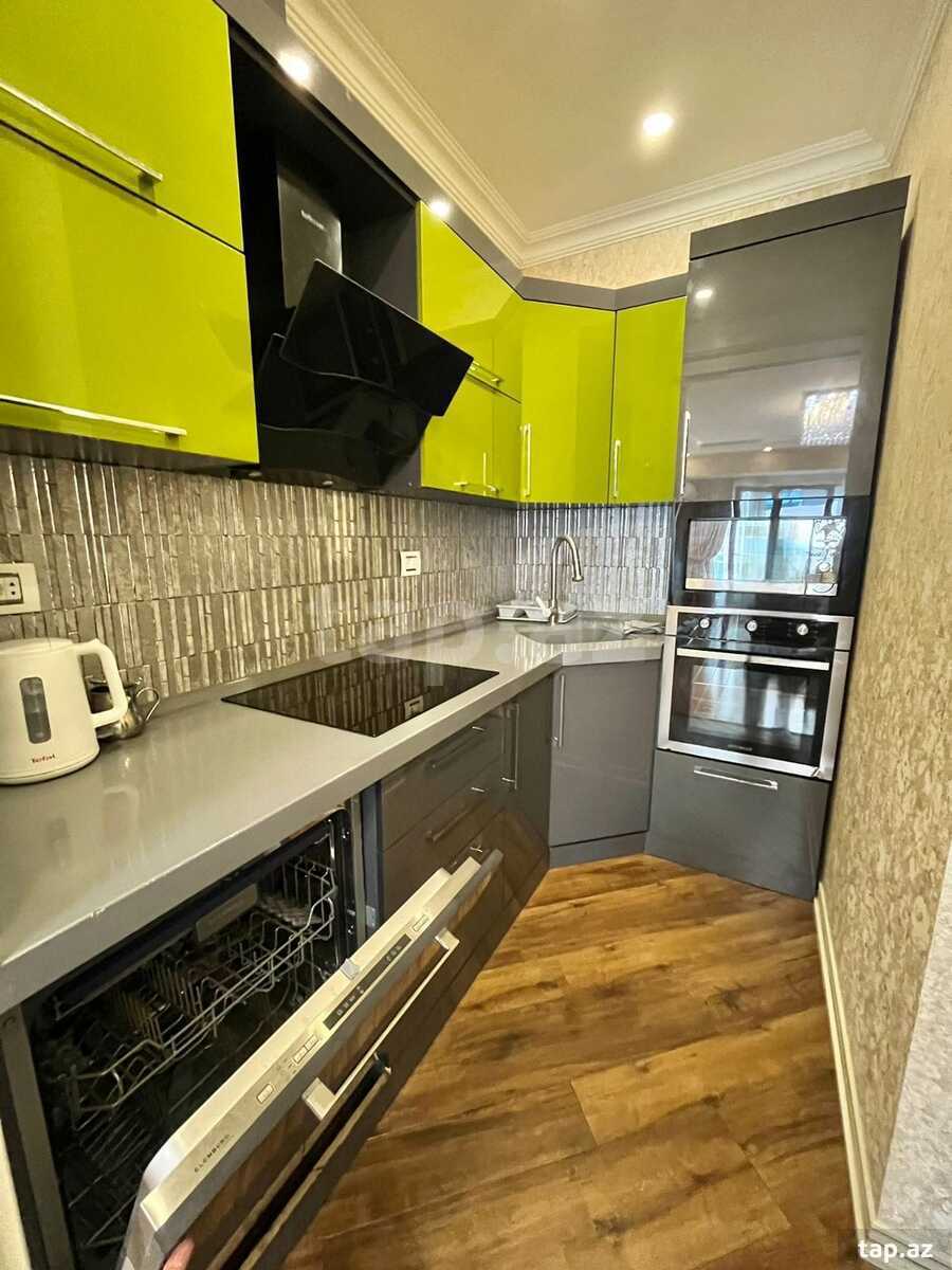 2-otaqlı yeni tikili kirayə verilir, Afiyəddin Cəlilov küç., 80 m² (6)