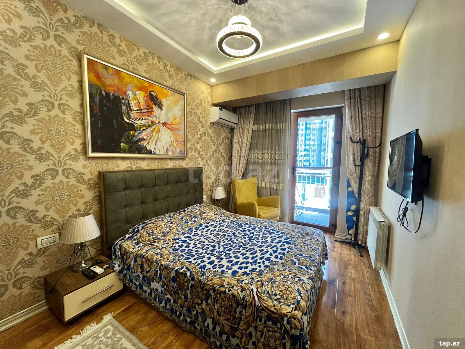 2-otaqlı yeni tikili kirayə verilir, Afiyəddin Cəlilov küç., 80 m² (8)