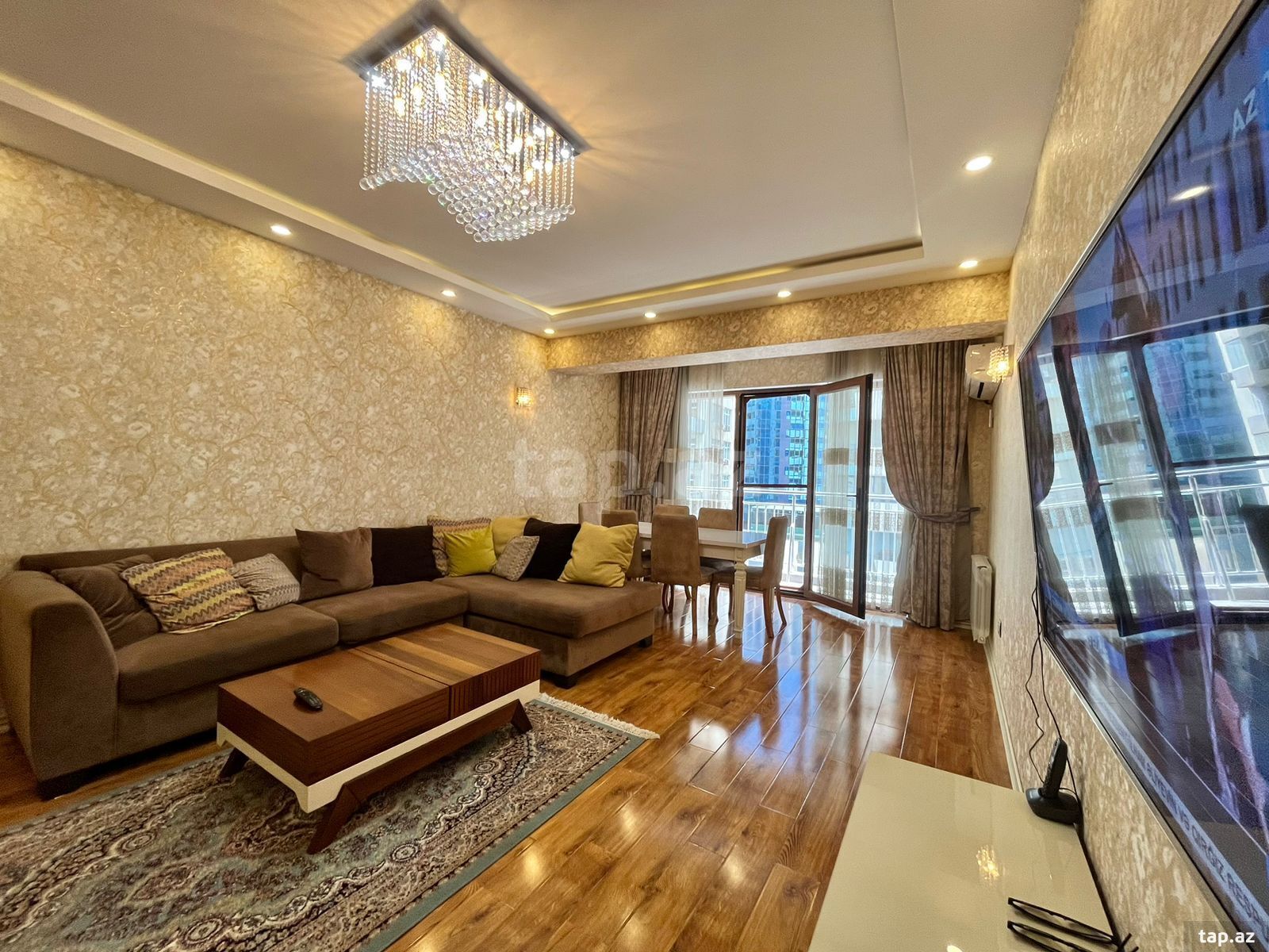 2-otaqlı yeni tikili kirayə verilir, Afiyəddin Cəlilov küç., 80 m² (3)