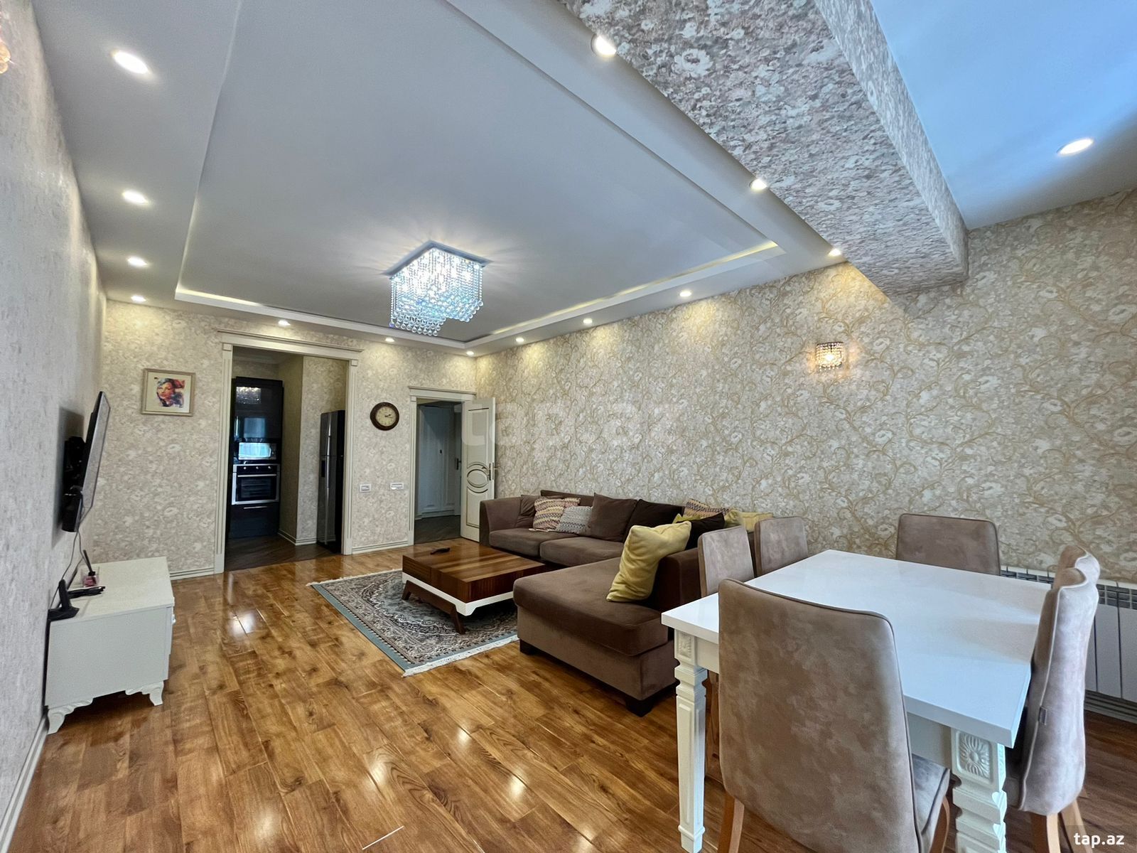 2-otaqlı yeni tikili kirayə verilir, Afiyəddin Cəlilov küç., 80 m² (4)