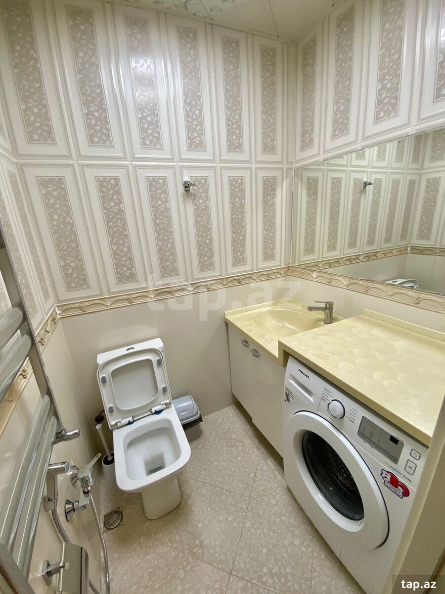 2-otaqlı yeni tikili kirayə verilir, Afiyəddin Cəlilov küç., 80 m² (13)