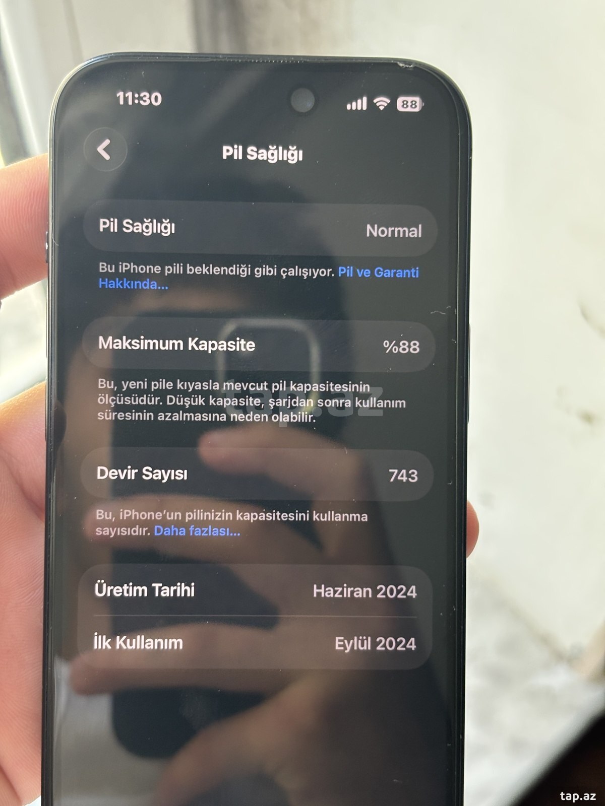 Apple iPhone 15 Black 128GB/6GB