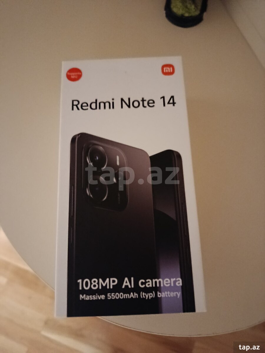 Xiaomi Redmi Note 14 Midnight Black 256GB/8GB