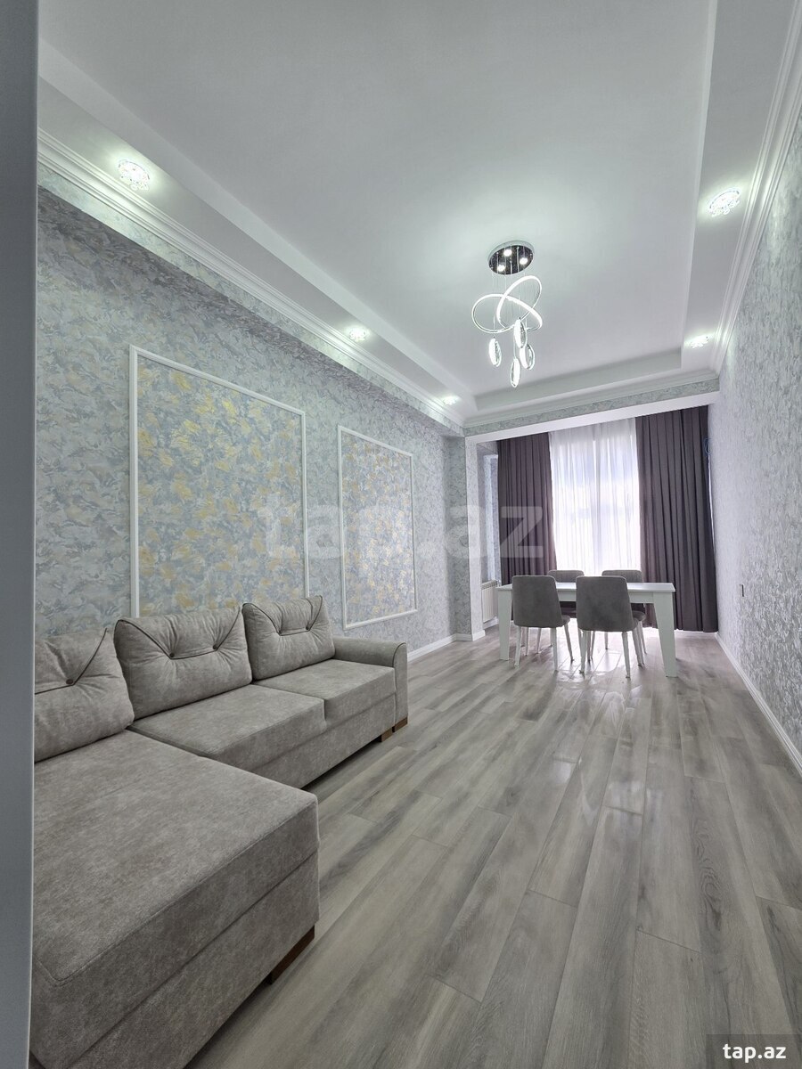 2-otaqlı yeni tikili kirayə verilir, Yasamal r., 60 m²