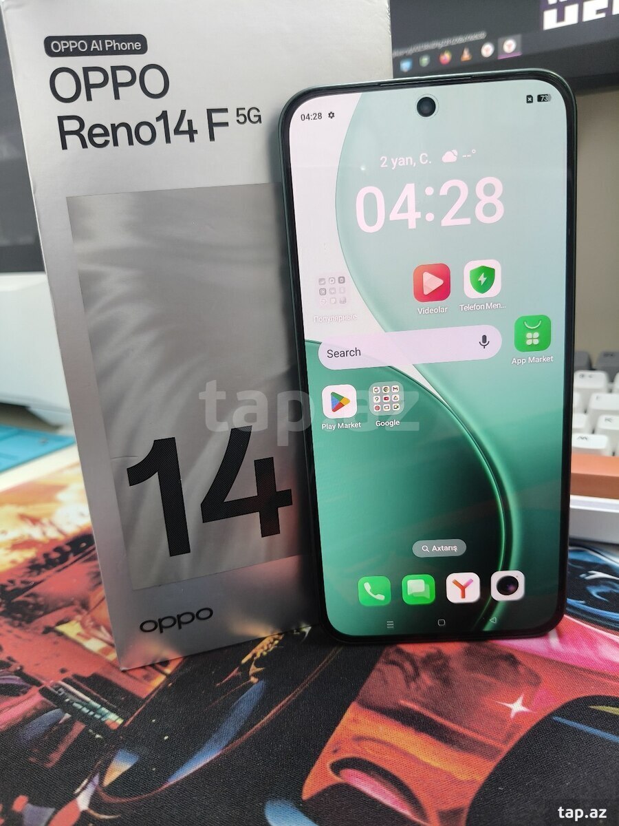OPPO Reno 14 F Luminous Green 256GB/8GB (4)