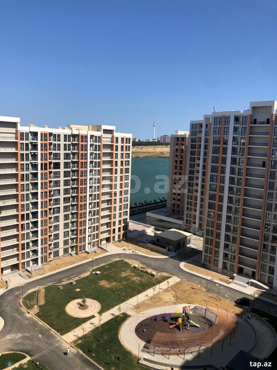 2-otaqlı yeni tikili kirayə verilir, Yasamal r., 45 m²