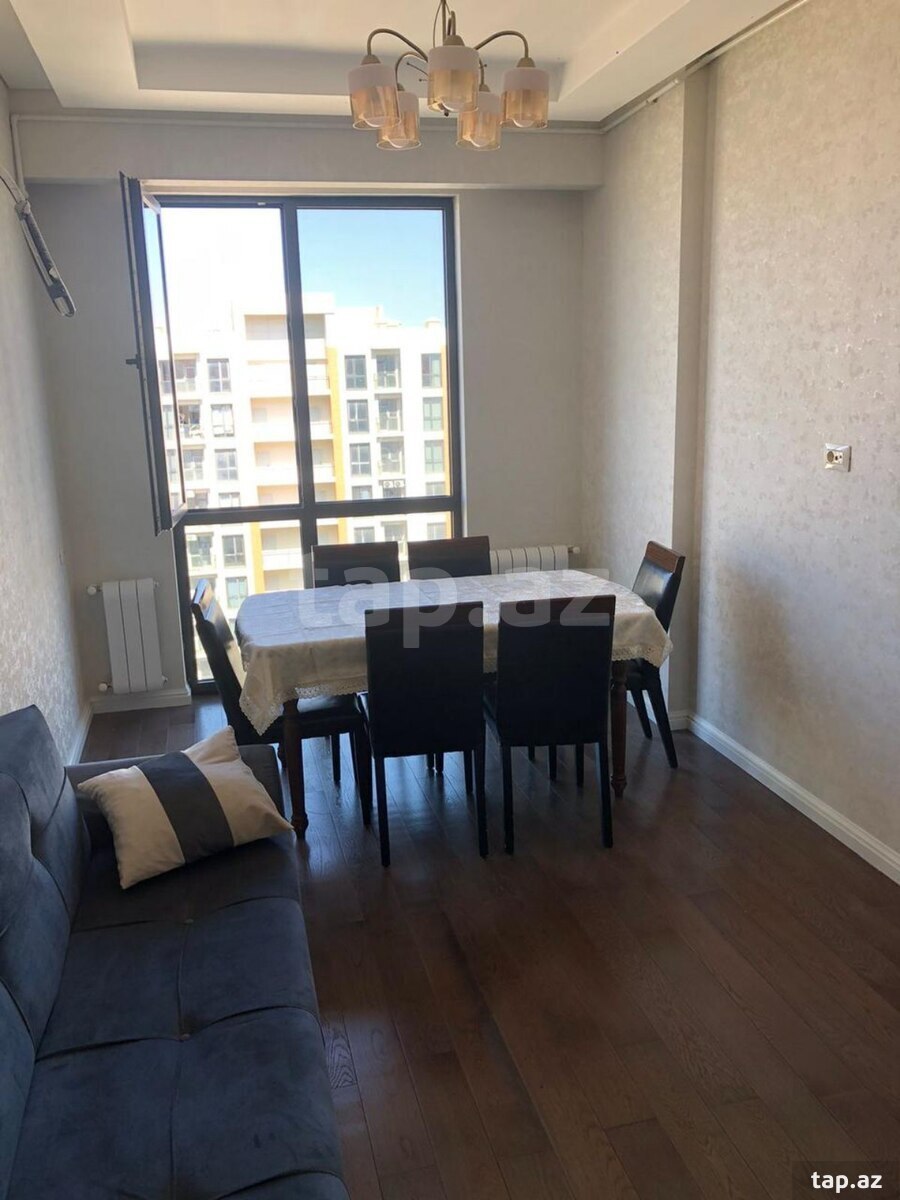 2-otaqlı yeni tikili kirayə verilir, Yasamal r., 45 m² (4)