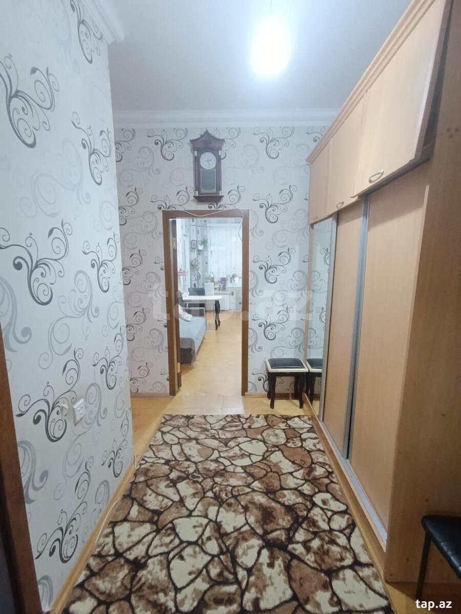 2-otaqlı yeni tikili kirayə verilir, Həzi Aslanov m., 100 m² (9)