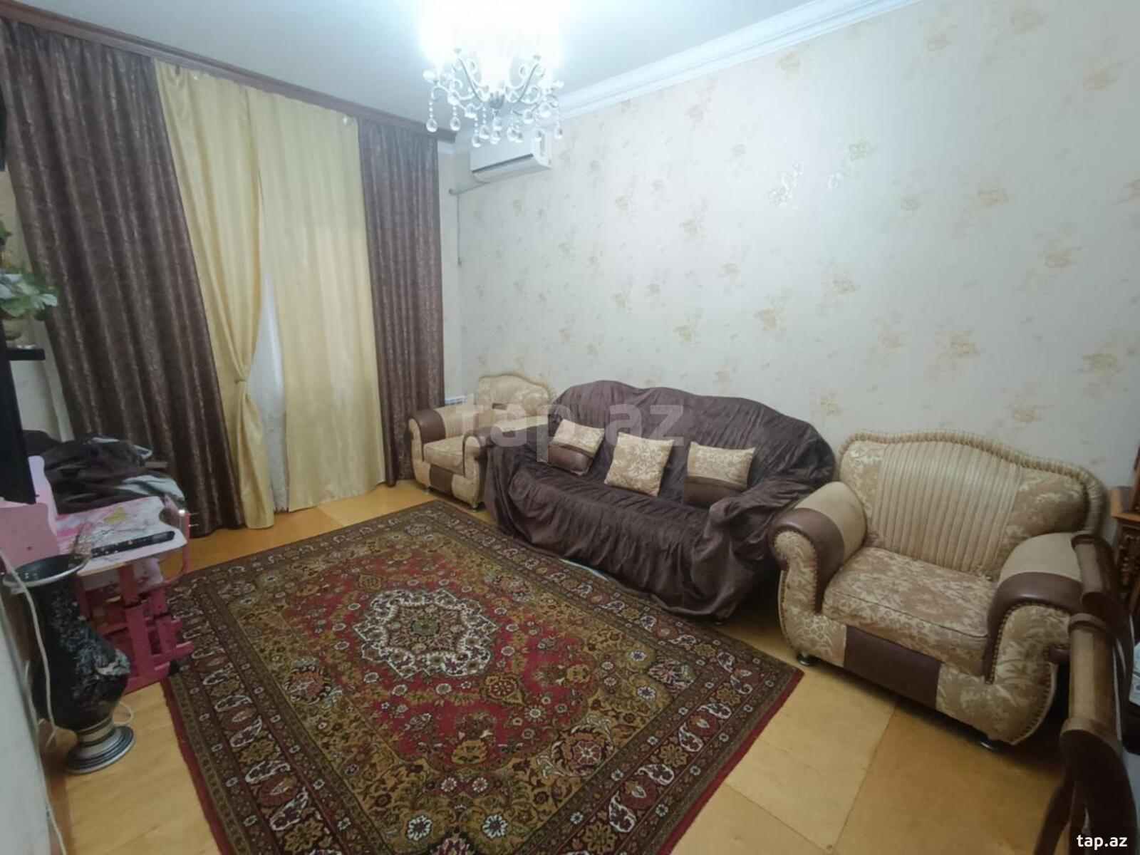 2-otaqlı yeni tikili kirayə verilir, Həzi Aslanov m., 100 m²