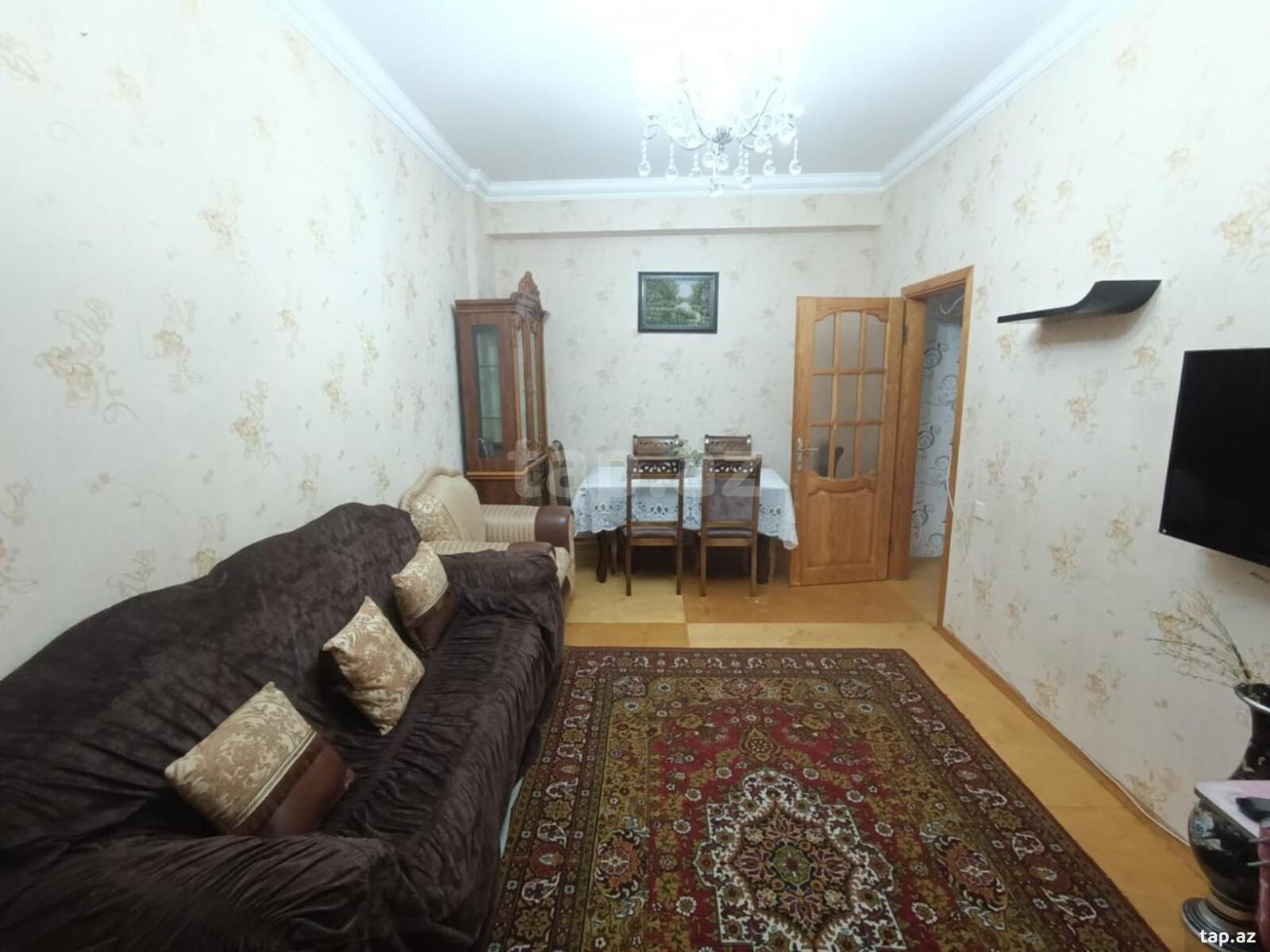 2-otaqlı yeni tikili kirayə verilir, Həzi Aslanov m., 100 m² (2)
