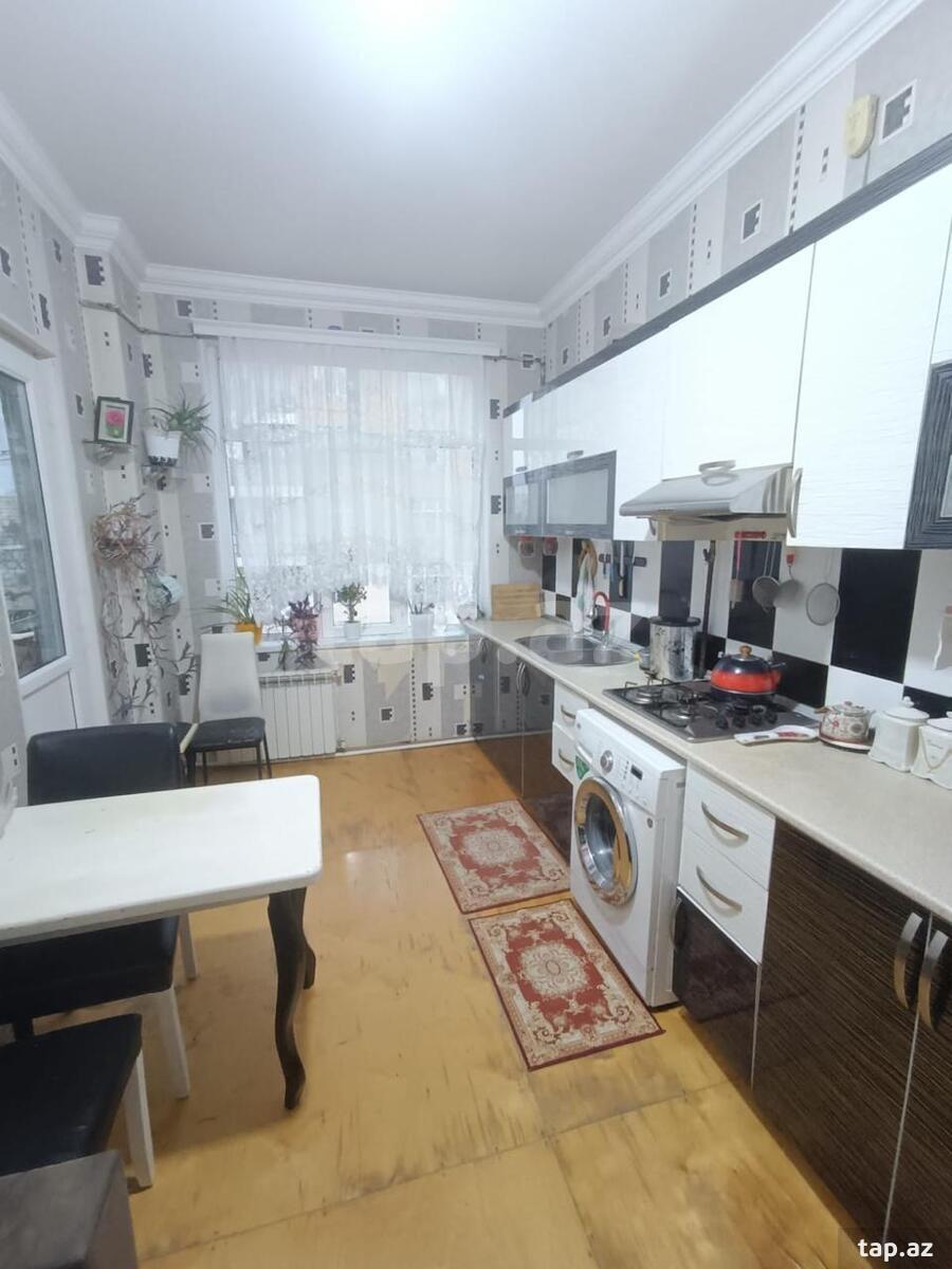 2-otaqlı yeni tikili kirayə verilir, Həzi Aslanov m., 100 m² (12)