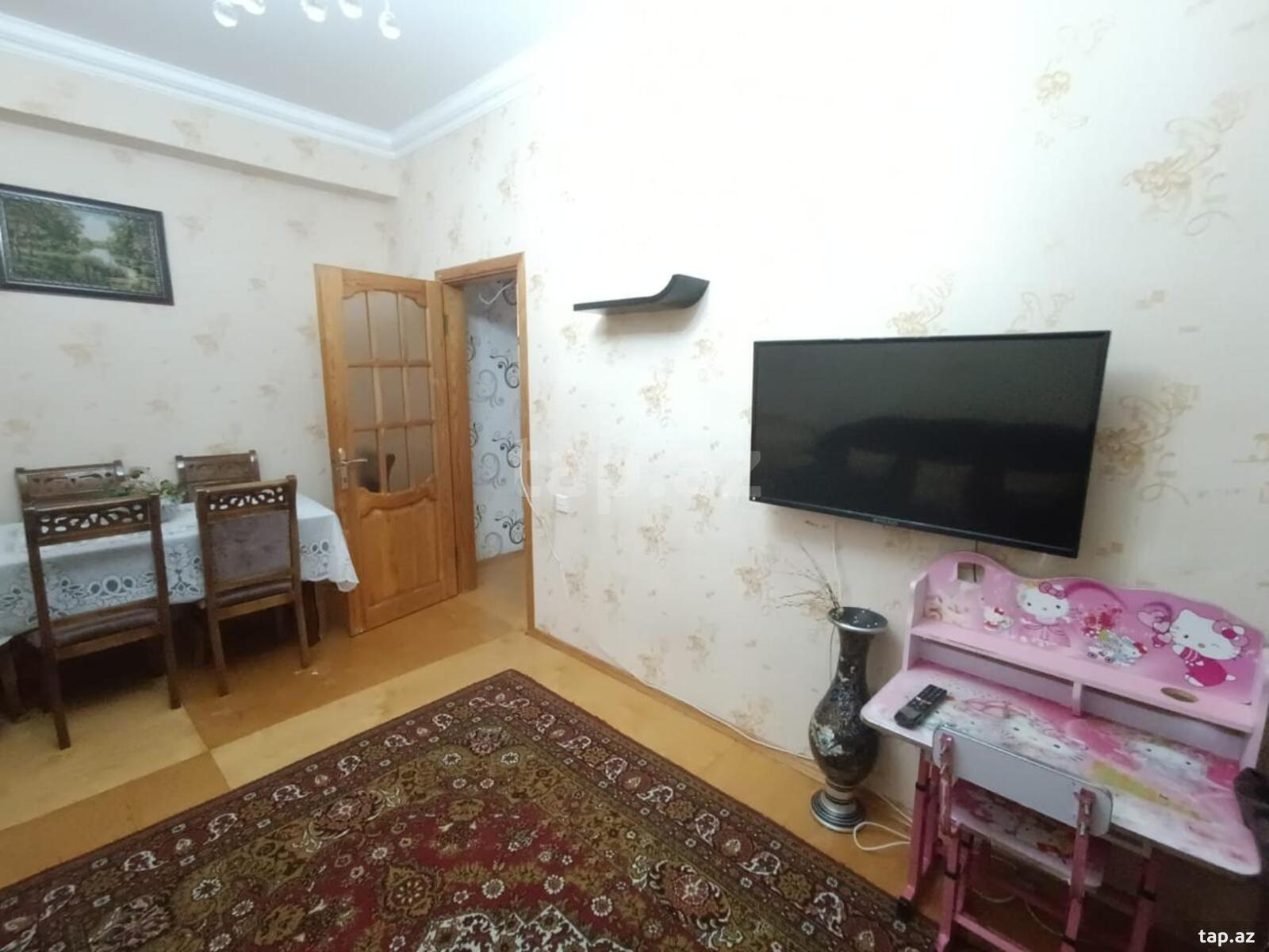 2-otaqlı yeni tikili kirayə verilir, Həzi Aslanov m., 100 m² (6)