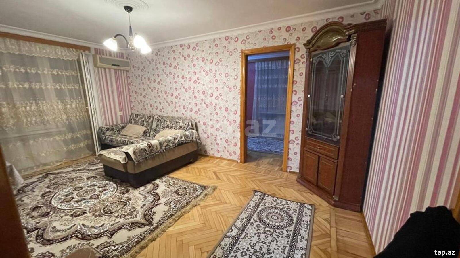 2-otaqlı mənzil kirayə verilir, Gənclik m., 50 m² (2)