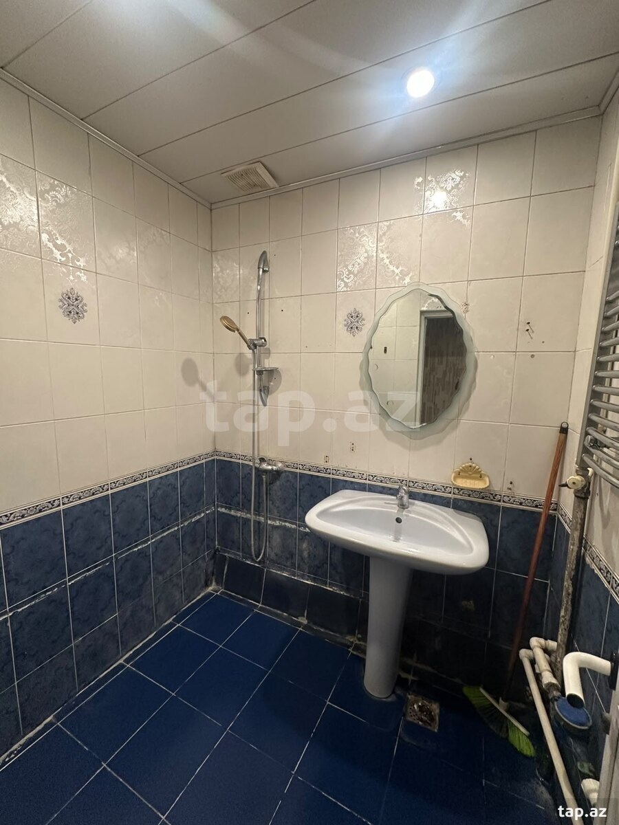 3-otaqlı mənzil kirayə verilir, Nərimanov r., 90 m² (20)