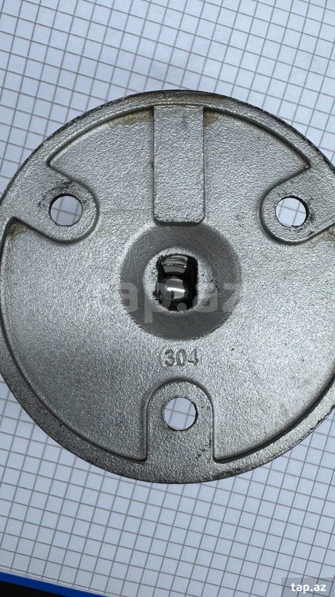 Paslanmaz polad şarlı divar bağlantısı – Ø50.8 mm  (4)