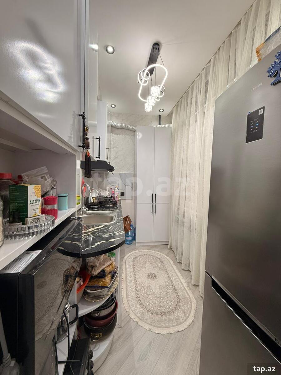 2-otaqlı yeni tikili, Həzi Aslanov m., 68 m² (2)