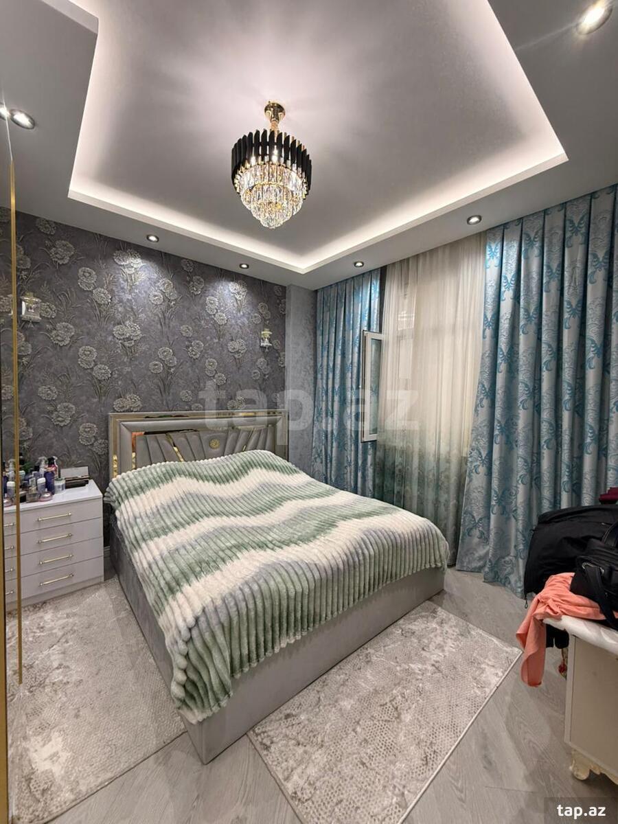 2-otaqlı yeni tikili, Həzi Aslanov m., 68 m² (3)