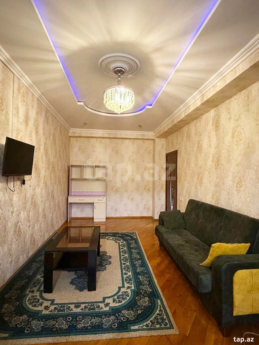 2-otaqlı yeni tikili kirayə verilir, Cavadxan küç., 70 m² (2)
