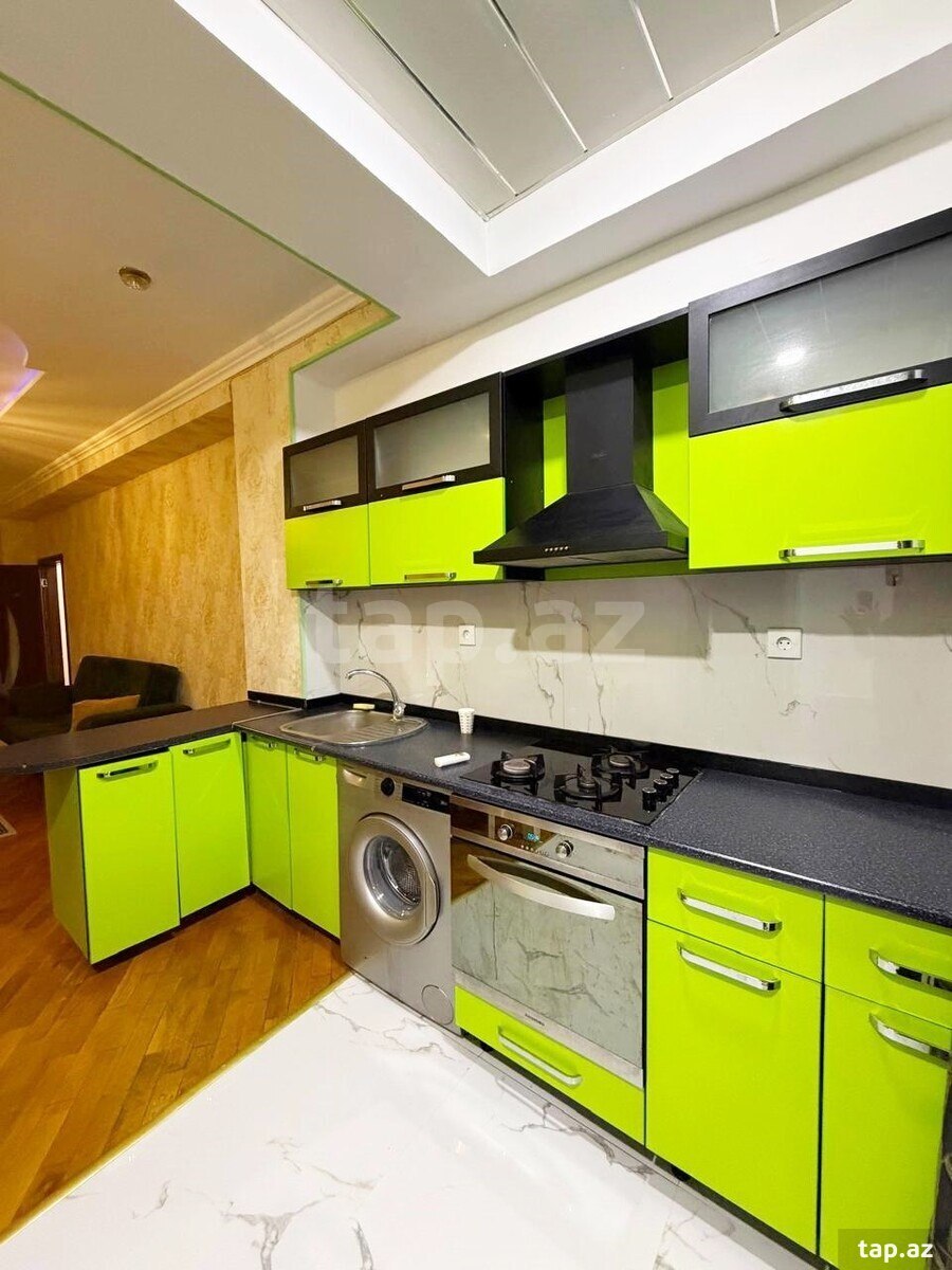 2-otaqlı yeni tikili kirayə verilir, Cavadxan küç., 70 m² (3)