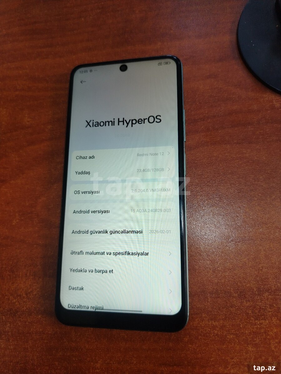 Xiaomi Redmi Note 12 (4G) Ice Blue 128GB/4GB