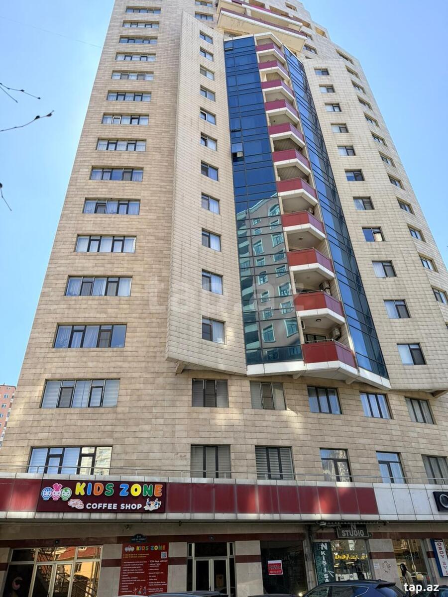 3-otaqlı yeni tikili, Nəsimi r., 165 m²