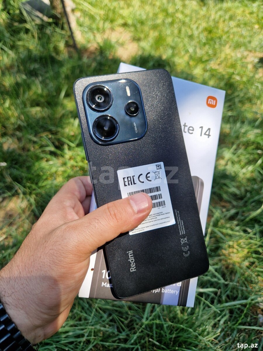 Xiaomi Redmi Note 14 Midnight Black 256GB/8GB