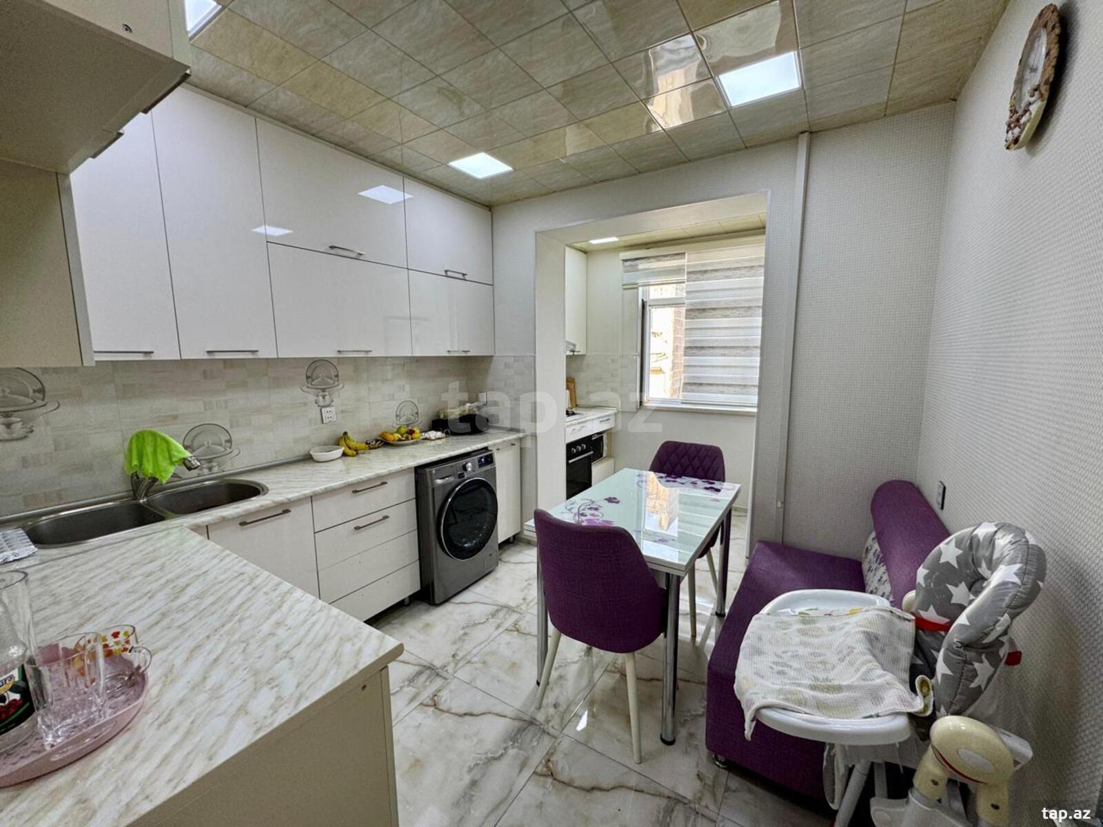 5-otaqlı mənzil, Yeni Günəşli qəs., 120 m² (4)