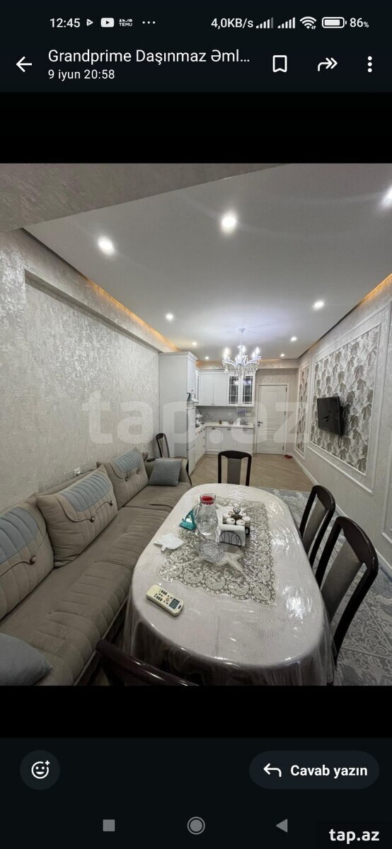 4-otaqlı yeni tikili, Saray qəs., 108 m² (21)