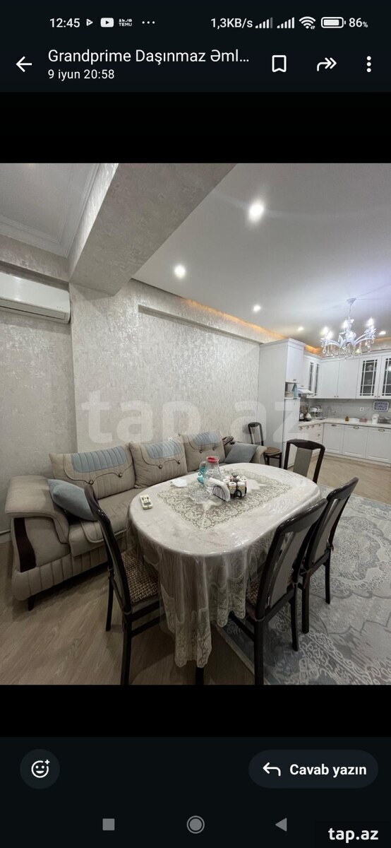 4-otaqlı yeni tikili, Saray qəs., 108 m² (26)