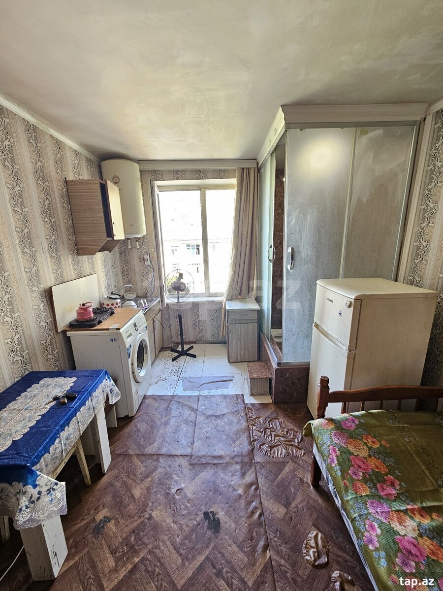 1-otaqlı mənzil kirayə verilir, Z. Xəlilov küç., 20 m² (2)
