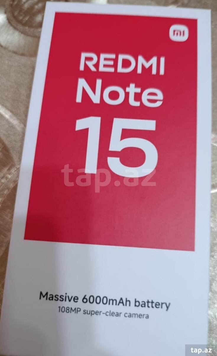 Xiaomi Redmi Note 15 Glacier Blue 256GB/8GB
