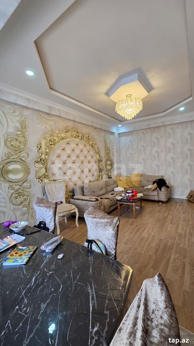 3-otaqlı yeni tikili, H.Əliyev pr., 87 m²