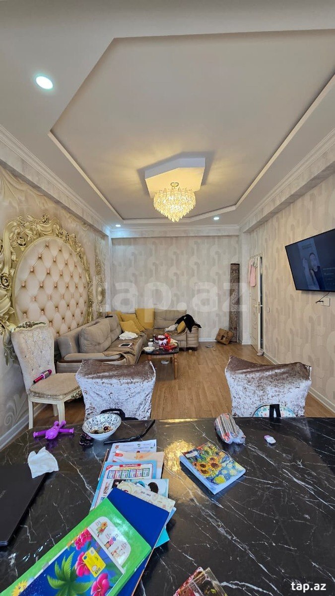 3-otaqlı yeni tikili, H.Əliyev pr., 87 m² (3)