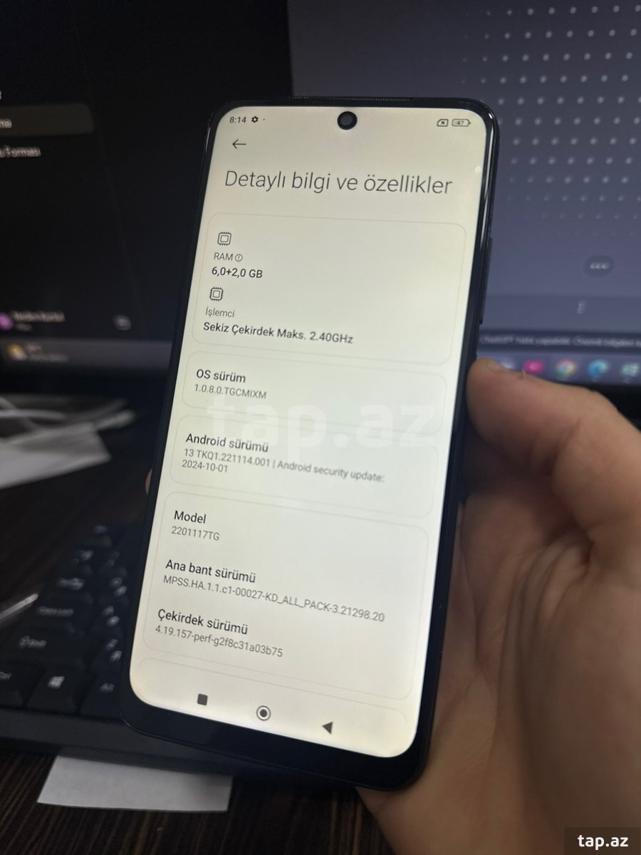 Xiaomi Redmi Note 11 Graphite Gray 128GB/8GB (2)