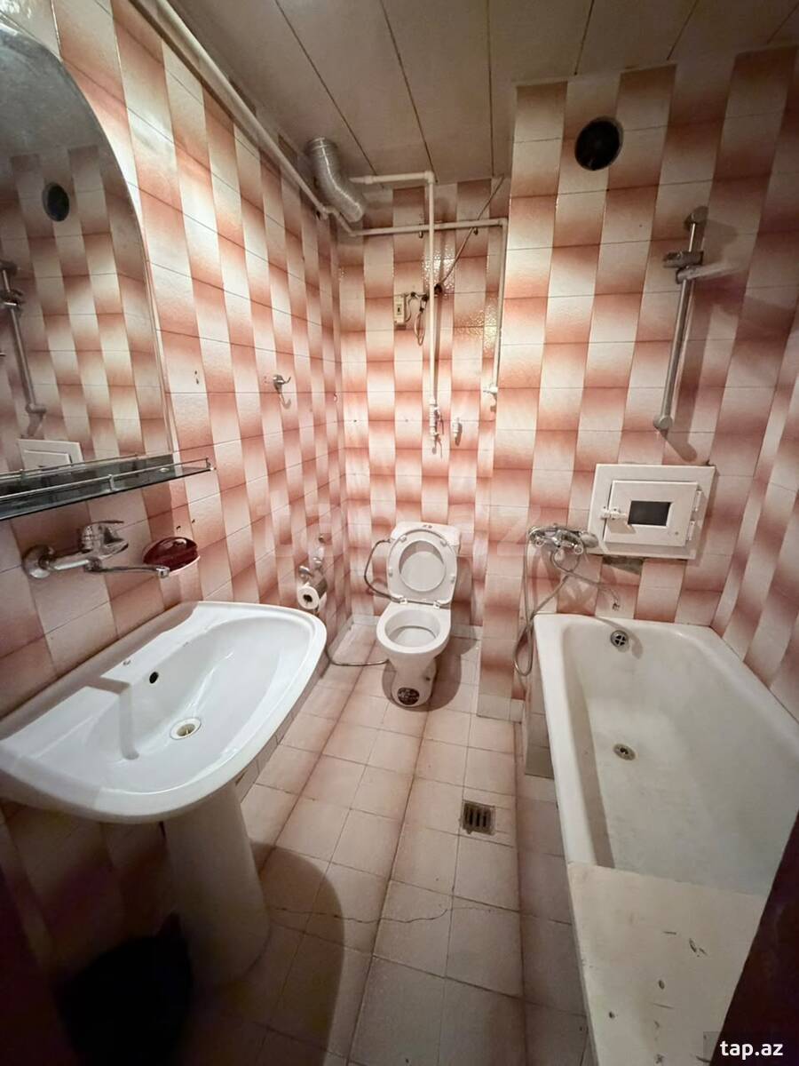 2-otaqlı mənzil kirayə verilir, Binəqədi r., 80 m² (8)