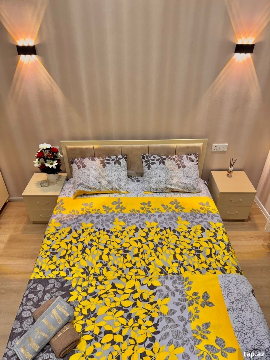 2-otaqlı yeni tikili kirayə verilir, Sahil m., 60 m²