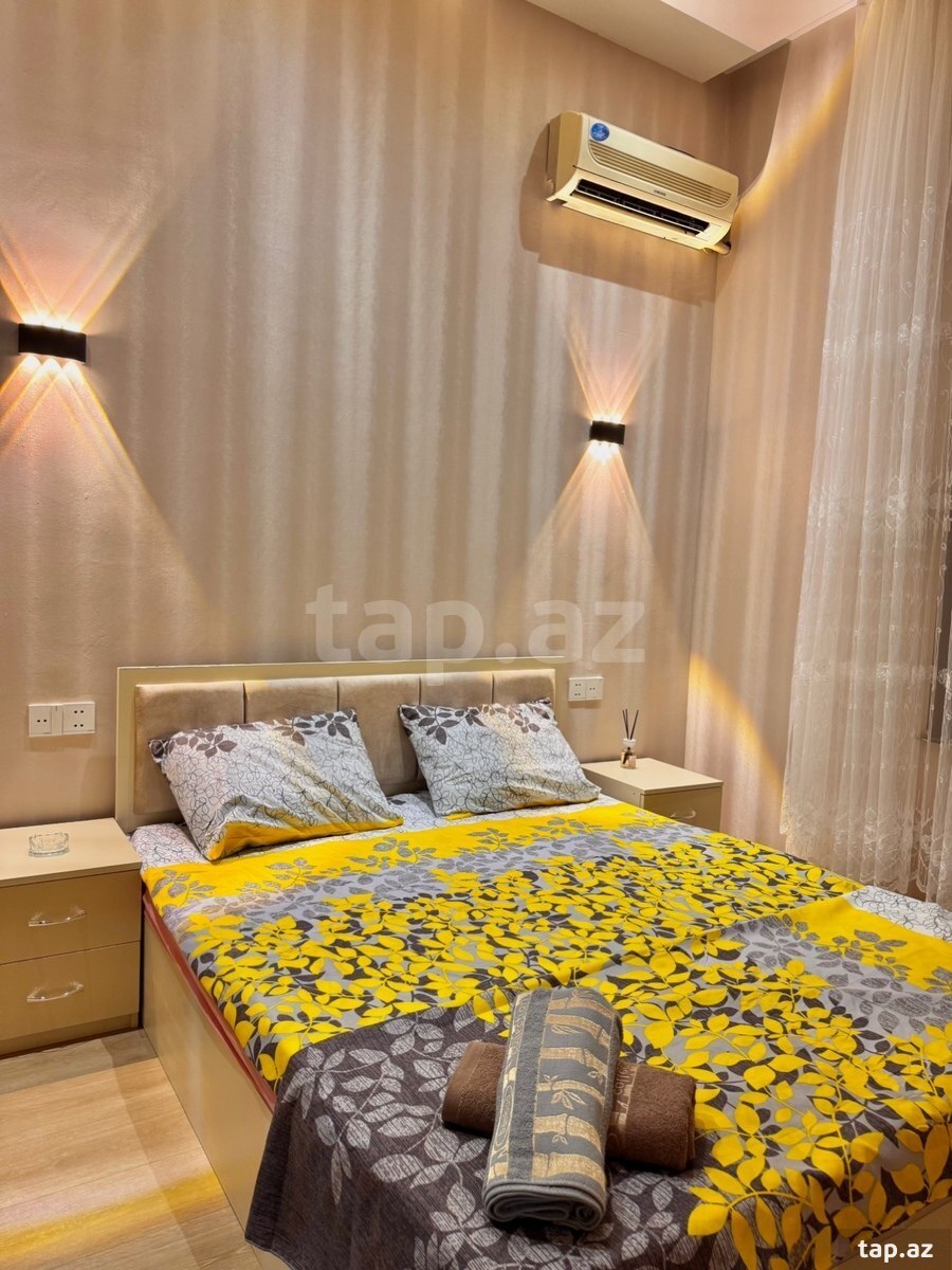 2-otaqlı yeni tikili kirayə verilir, Sahil m., 60 m² (4)
