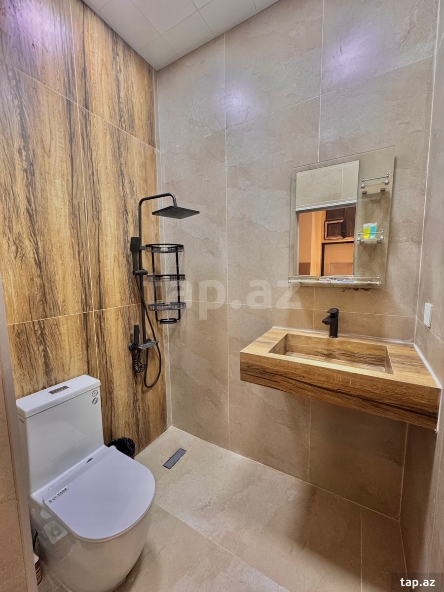 2-otaqlı yeni tikili kirayə verilir, Sahil m., 60 m² (9)