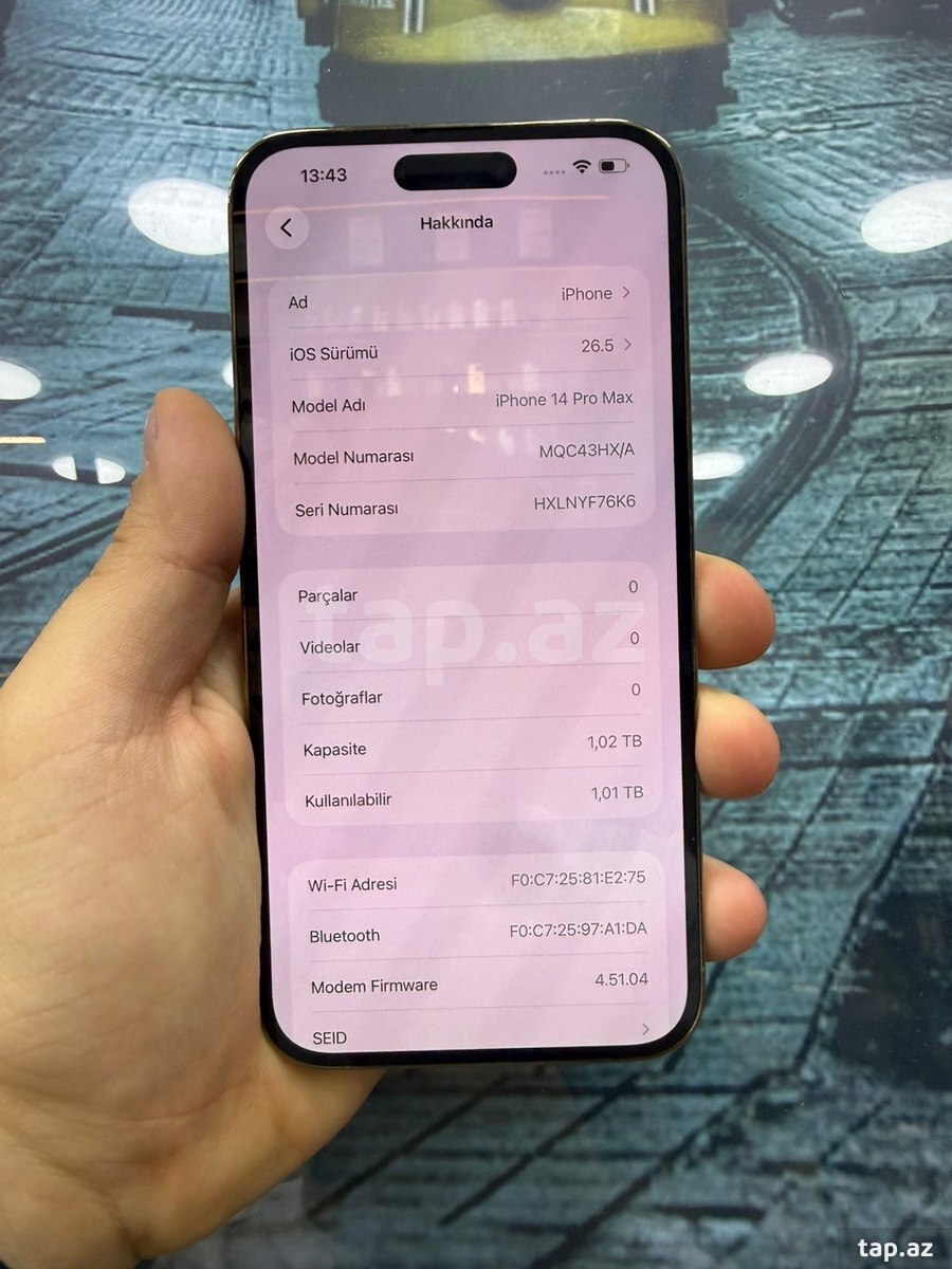 Apple iPhone 14 Pro Max Gold 1TB/6GB