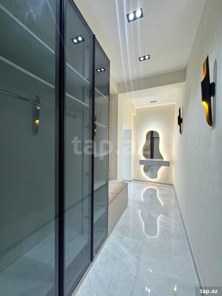 2-otaqlı yeni tikili, Həzi Aslanov m., 60 m² (8)