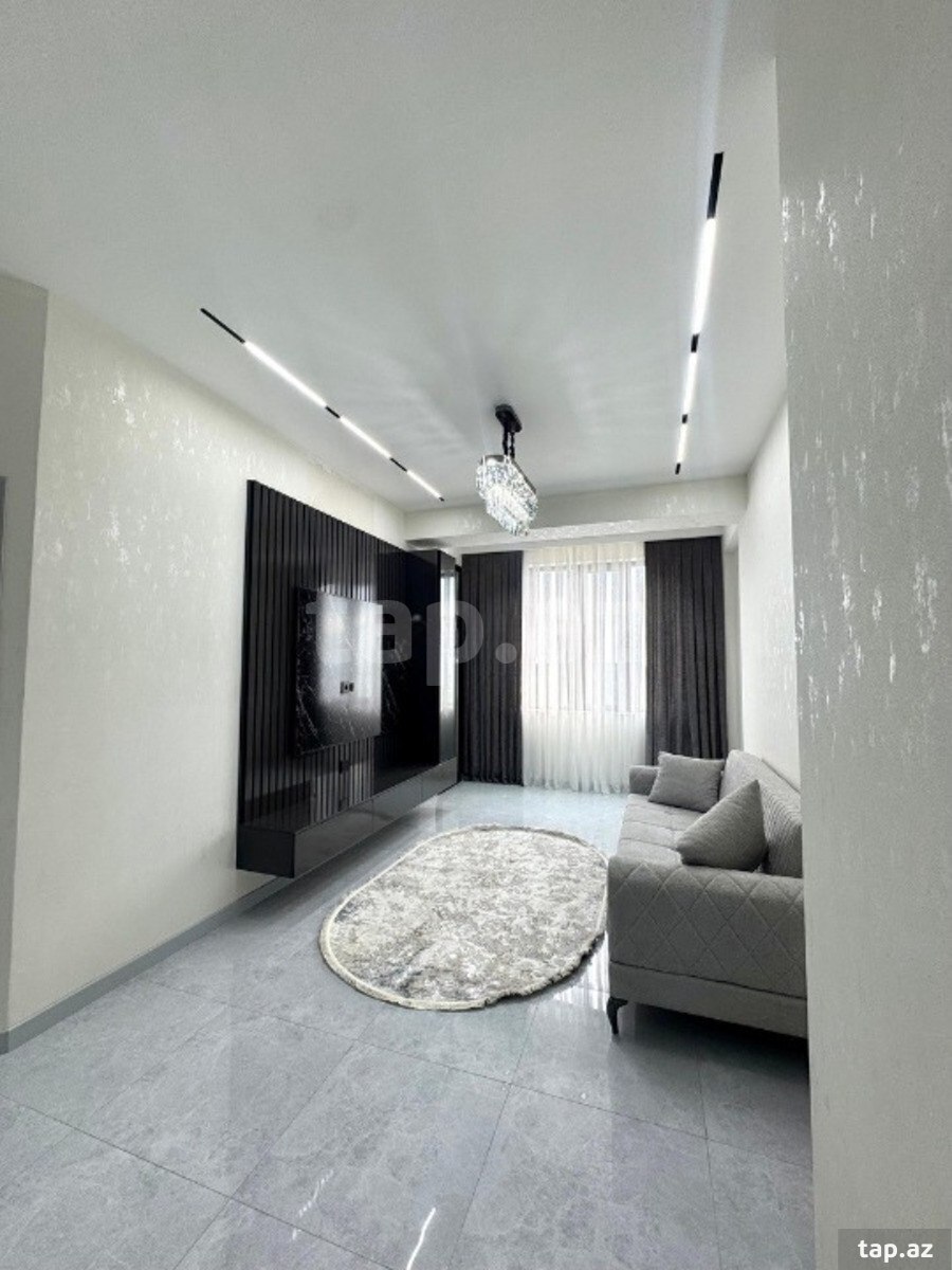 2-otaqlı yeni tikili, Həzi Aslanov m., 60 m² (2)
