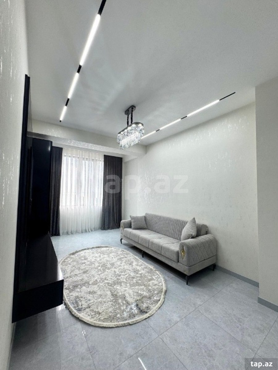 2-otaqlı yeni tikili, Həzi Aslanov m., 60 m² (4)