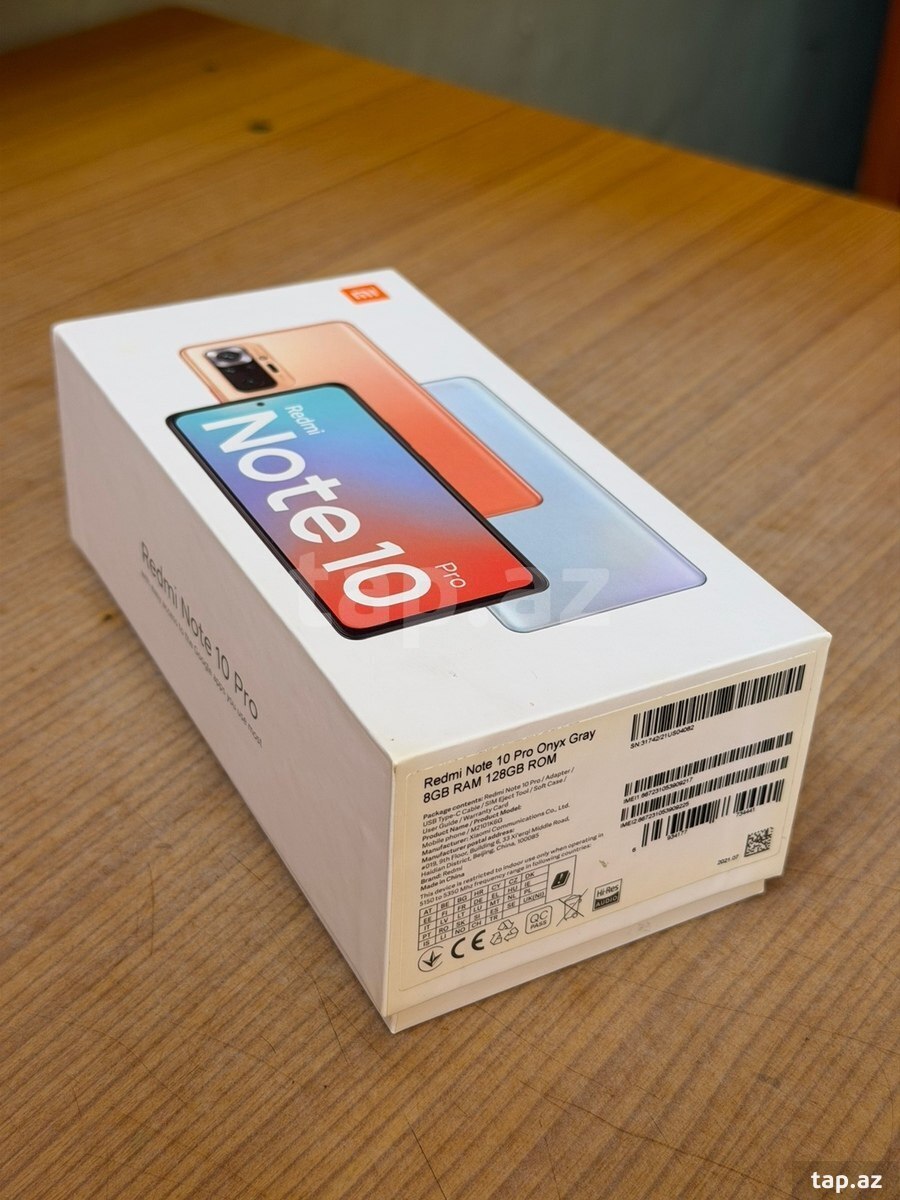 Xiaomi Redmi Note 10 Pro Dark Night 128GB/8GB