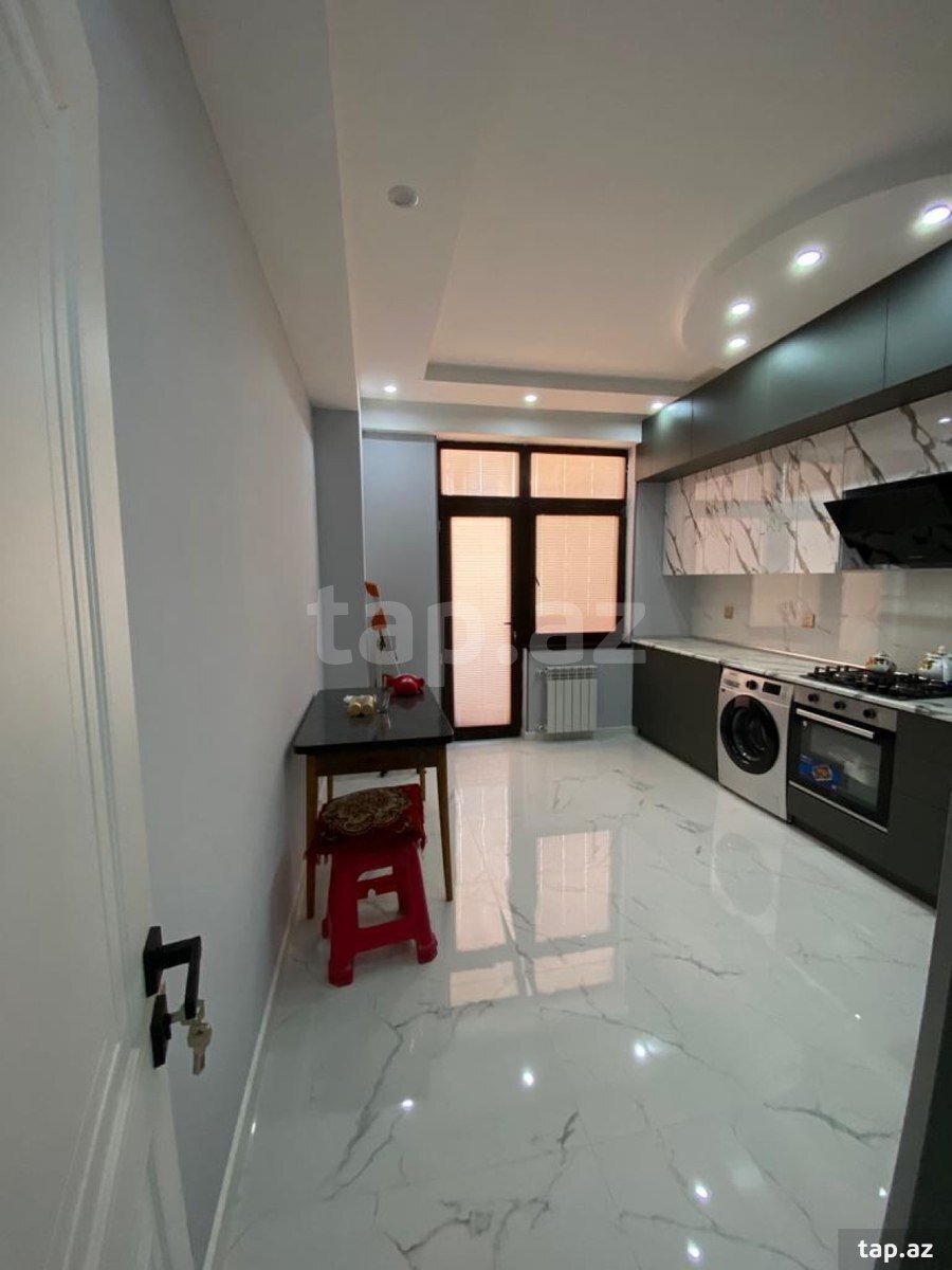 2-otaqlı yeni tikili kirayə verilir, Nəsimi r., 85 m² (9)