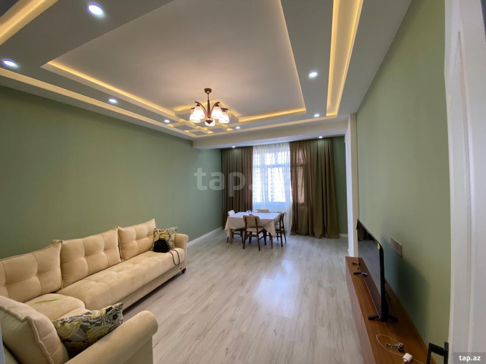 2-otaqlı yeni tikili kirayə verilir, Nəsimi r., 85 m²